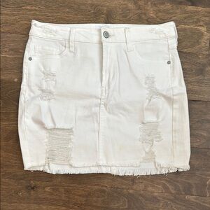 Celebrity Pink White Mini Pencil Skirt